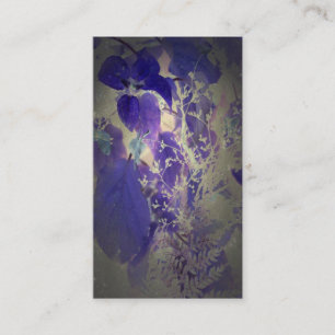 Violette Visitenkarte
