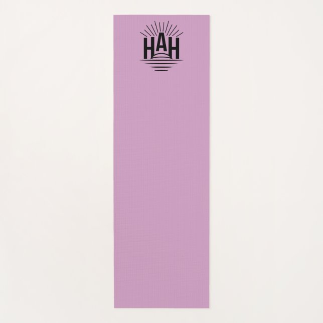 Violette Yoga Yogamatte (Vorderseite)