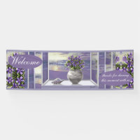 Violetten in einem Mondglück