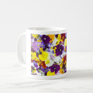 Violetten, Lavendel, Rose Thema Tasse