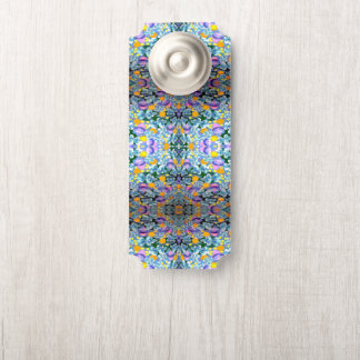 Violetten und Lampen Türanhänger