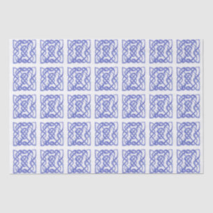 VIOLETTENZELLTIKKNOTENZEICHEN SEIDENPAPIER