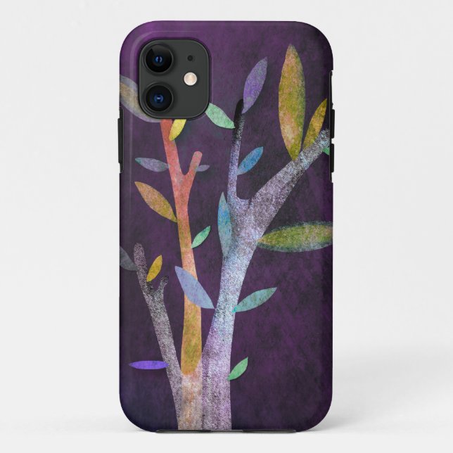 Violetter Baumkasten Case-Mate iPhone Hülle (Rückseite)
