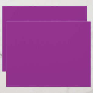 Violetter Briefkopf Elegante Geschäftskennzeichn