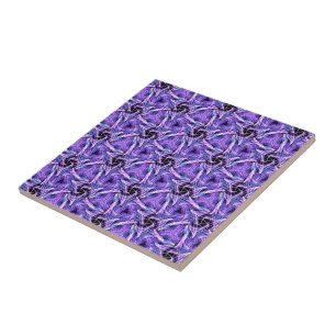Violetter Puls Fliese