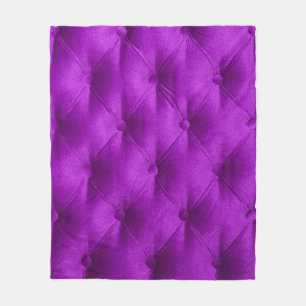 Violetter Samt-Capitone-Textilhintergrund, Fleecedecke
