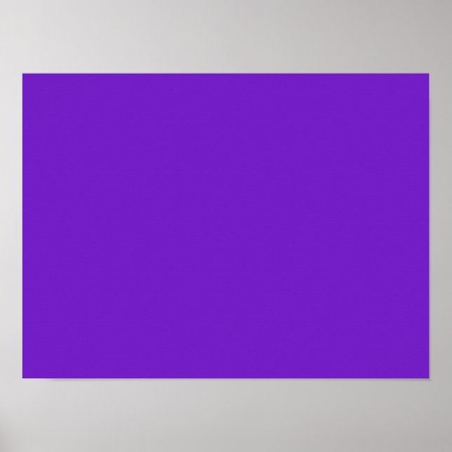 Violettes Herz Poster (Vorne)