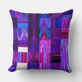 Violettes Mélange BaumwollWurfs-Kissen 20" x 20" Kissen