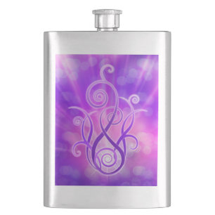 Violettflame/Violettfeuer Flachmann