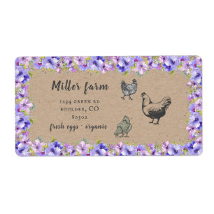 Violettgarten Blumenzwiebelschachtel