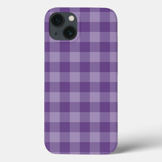 Violettkarton Case-Mate iPhone Hülle (Rückseite)
