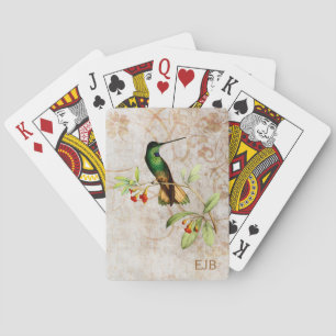 Violettkehlkolibri Spielkarten