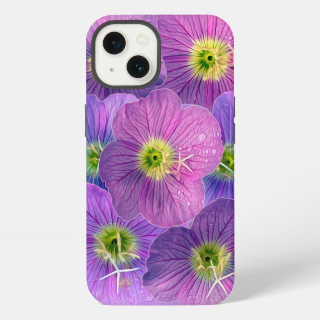 Violettöne iPhone Hülle (Rückseite)