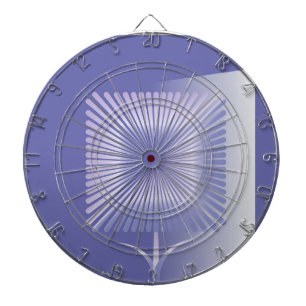 Violettquadrat Blume Dartscheibe