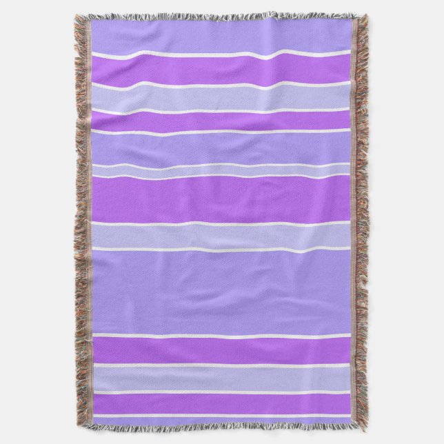 Violettstreifen Decke (Vorderseite Vertikal)