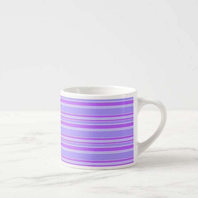 Violettstreifen Espressotasse (Rechts)