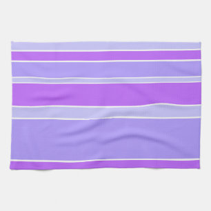 Violettstreifen Geschirrtuch