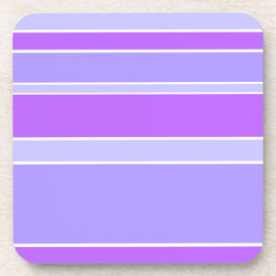 Violettstreifen Getränkeuntersetzer