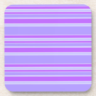 Violettstreifen Getränkeuntersetzer