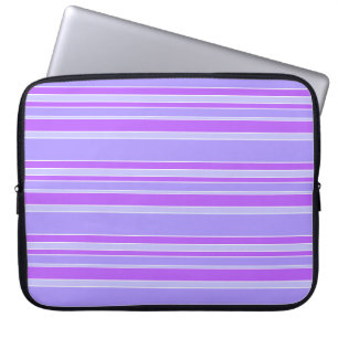 Violettstreifen Laptopschutzhülle
