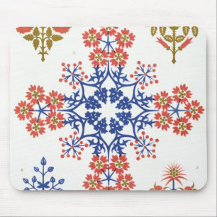 Violiet, Iris- und Tulpemotivtapete entwerfen, Mousepad