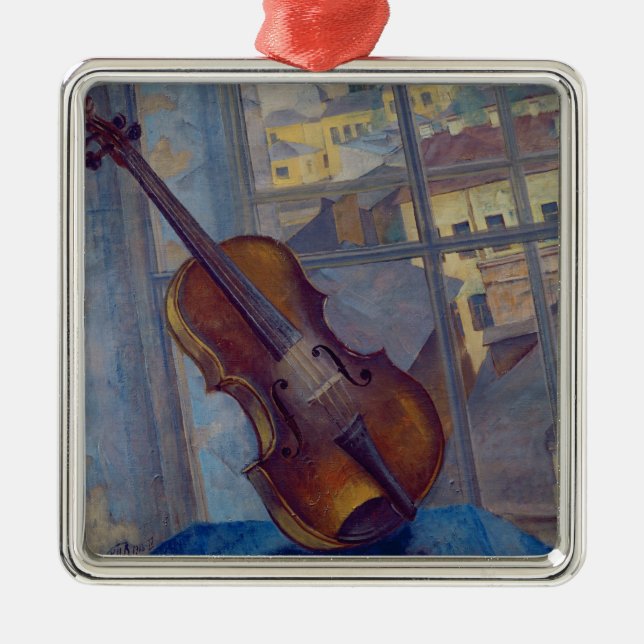 Violin, 1918 silbernes ornament (Vorne)