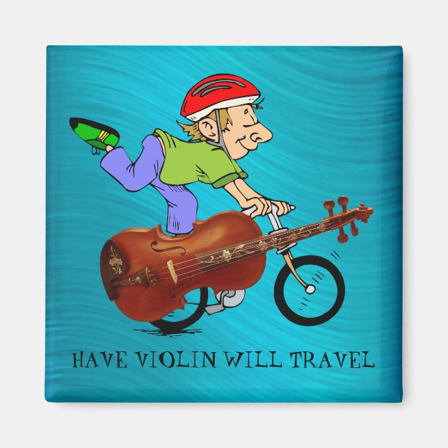VIOLIN BIKE-MAGNET MAGNET (Vorne)