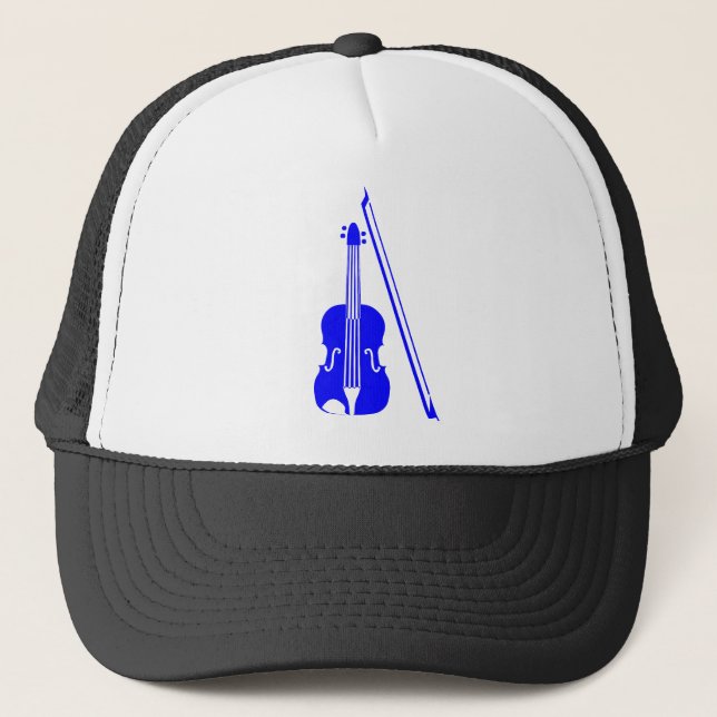Violin - Blau Truckerkappe (Vorderseite)
