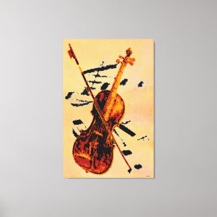 Violin Canvas Print Leinwanddruck