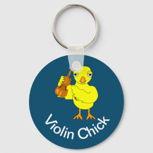 Violin Chick Schlüsselanhänger