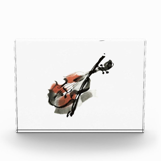 Violin Fotoblock (Vorderseite)