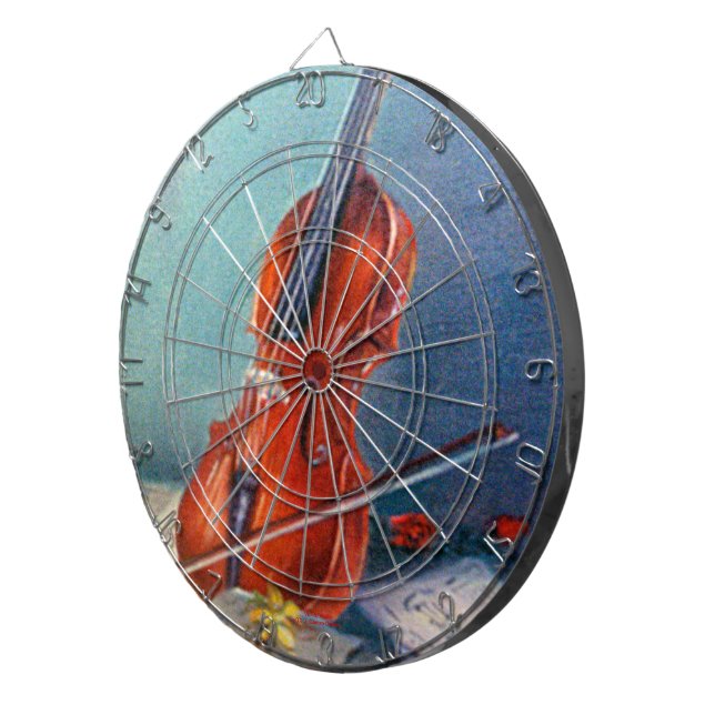 Violín/Geige Dartscheibe (Vorderseite rechts)