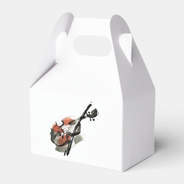 Violin Geschenkschachtel (Vorderseite)