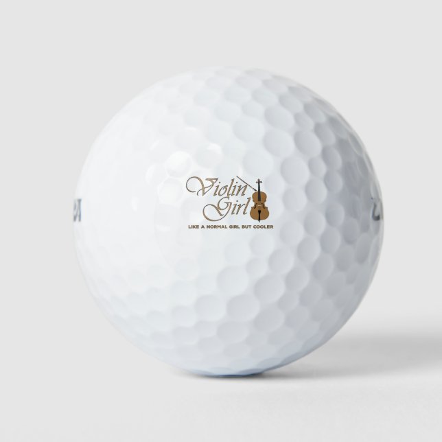Violin Girl, wie ein normales Mädchen, aber cooler Golfball (Vorderseite)