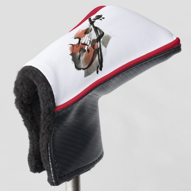 Violin Golf Headcover (3/4 Vorderseite)