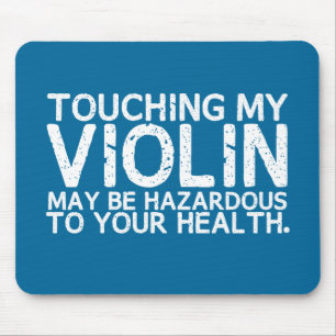 Violin Hazard Mousepad
