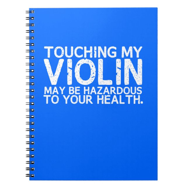 Violin Hazard Notizblock (Vorderseite)