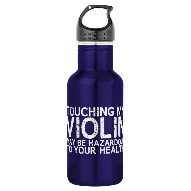Violin Hazard Trinkflasche (Vorderseite)