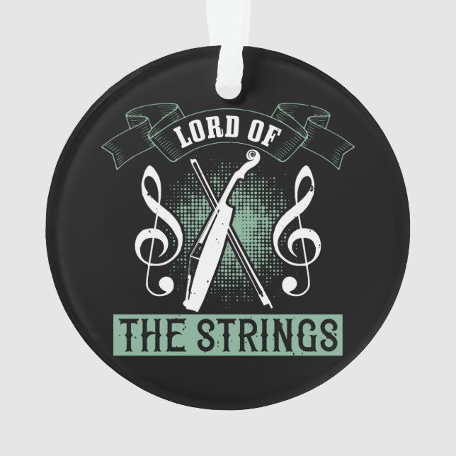 Violin - Herr der Streichungen Ornament (Rückseite)