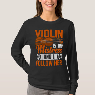 Violin ist mein geistige Violinist Music Player Gr T-Shirt