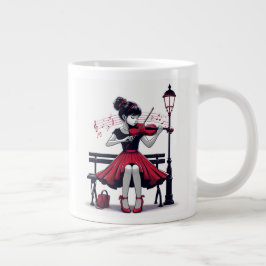 Violin Jumbo-Tasse