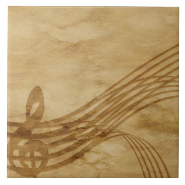 Violin Key Fliese (Vorderseite)