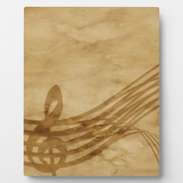 Violin Key Fotoplatte (Vorderseite)