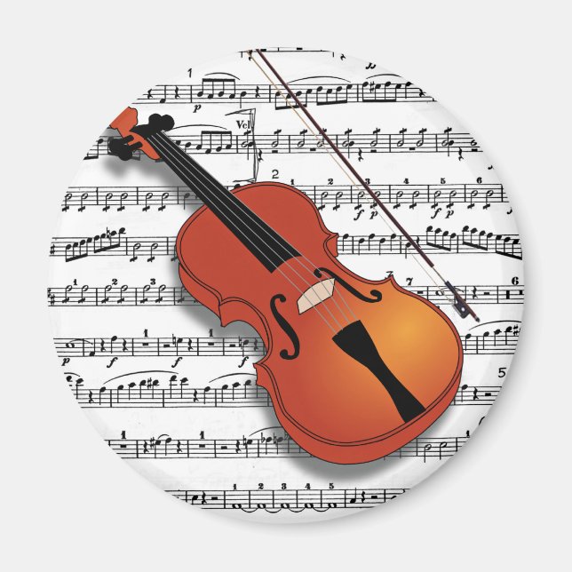 Violin Lover_ Magnet (Vorne)