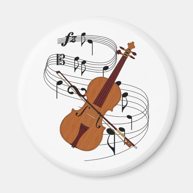 Violin Magnet (Vorne)
