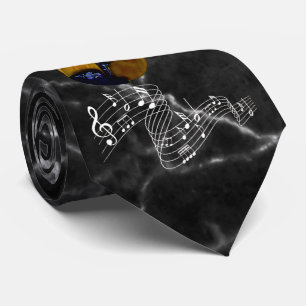 VIOLIN & MUSIKNOTE-3-NEBENZEIT KRAWATTE