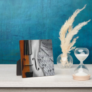 Violin Plaque Fotoplatte