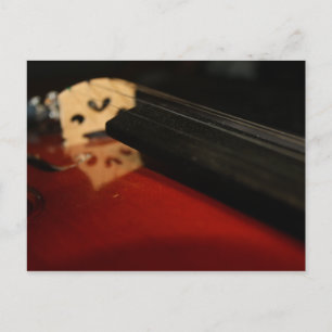 Violin Postkarte