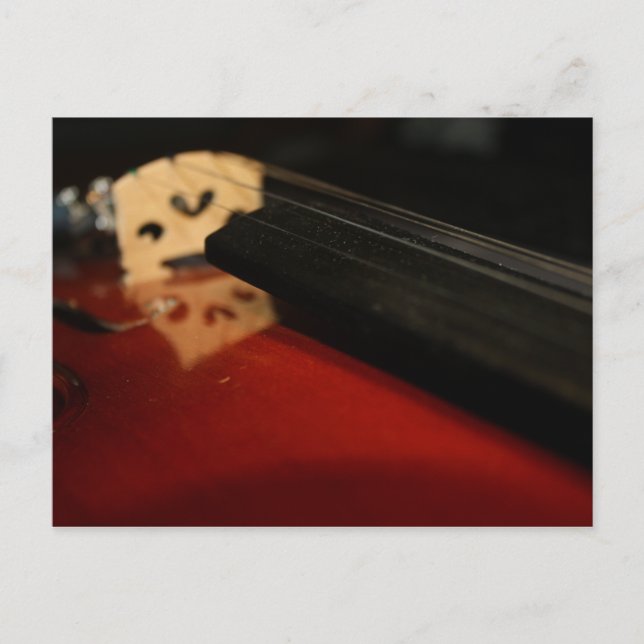 Violin Postkarte (Vorderseite)