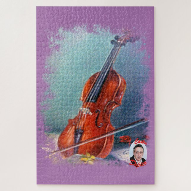 Violín Puzzle (Vertikal)